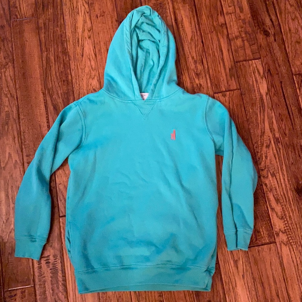Teal Johnnie O Hoodie Size 8